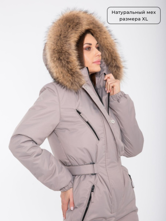 Комбинезон женский зимний Престиж Тауп